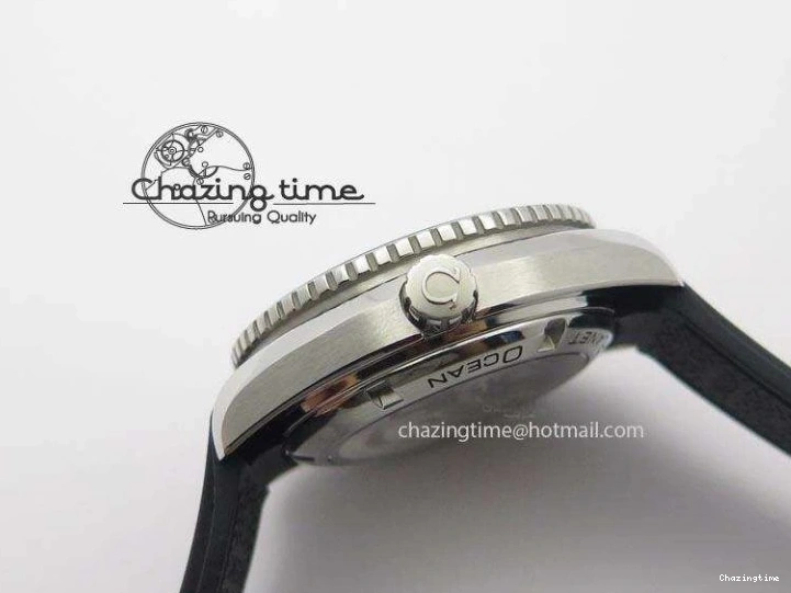 1218 Colorful Planet Ocean SS Bp Maker 45mm Black Bezel On Black Rubber Strap A 8219